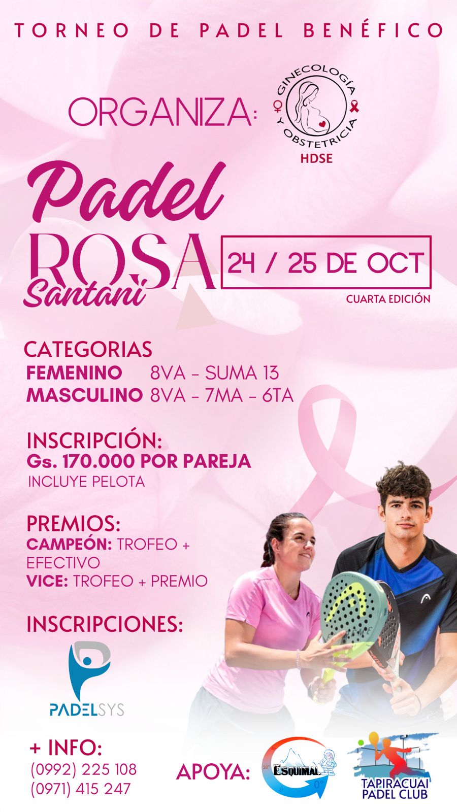 PADEL ROSA SANTANI